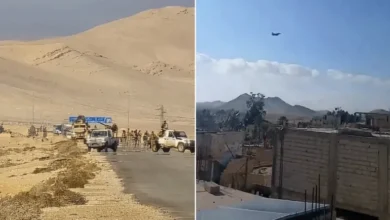 إصابة جنود أميركيين ومقتـ. ـل عنصرين سوريين في هجوم مسلح قرب تدمر 2 إصابة جنود أميركيين ومقتـ. ـل عنصرين سوريين في هجوم مسلح قرب تدمر