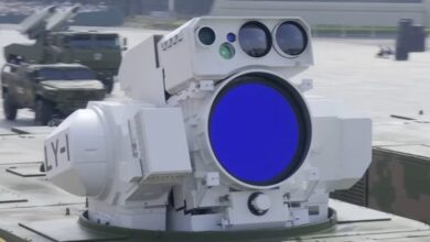 الصين تختبر نظام ليزر جديد على سفينة شحن مدنية