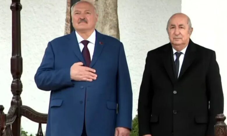 الجزائر وبيلاروسيا توقّعان حزمة واسعة من اتفاقيات التعاون خلال زيارة لوكاشينكو