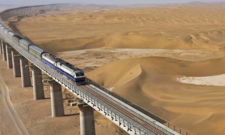 اكتمال بناء أطول جسر سككي لنقل البضائع في إفريقيا بالجزائر 1 اكتمال بناء أطول جسر سككي لنقل البضائع في إفريقيا بالجزائر