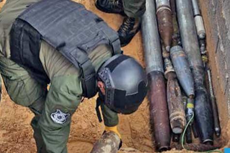 ليبيا: إتلاف 1.5 طن من مخلفات الحرب والألغام في العجيلات