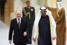 الإمارات تدين محاولة استهداف مقر إقامة الرئيس الروسي وتعلن تضامنها مع موسكو