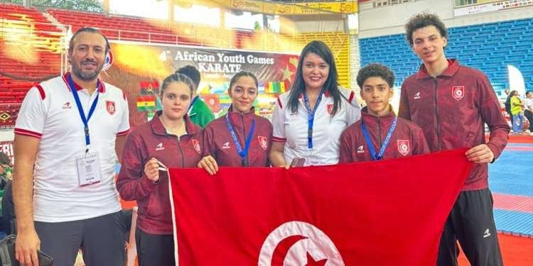 تونس تحصد الميدالية الذهبية الثانية في الكاراتي بالألعاب الإفريقية للشباب 1 تونس تحصد الميدالية الذهبية الثانية في الكاراتي بالألعاب الإفريقية للشباب