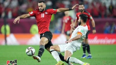 مصر تودع كأس العرب بعد الخسارة أمام الأردن