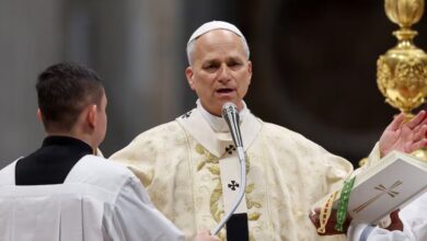 بابا الفاتيكان يستنكر أوضاع الفلسطينيين بغزة في عظة عيد الميلاد