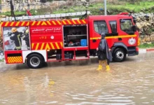 أمطار غزيرة وسيول تُخلّف أضرارًا واسعة في الضفة الغربية