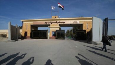 ثماني دول عربية وإسلامية تدين محاولات تهجير الفلسطينيين عبر معبر رفح وتؤكد دعم خطة ترامب