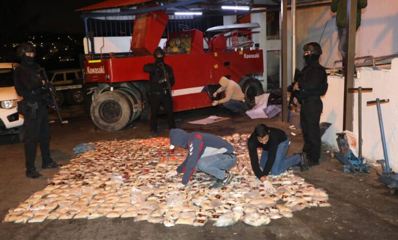 الأردن.. إدارة مكافحة المخدرات تحبط محاولة تهريب مليون ومئتي ألف حبة مخدرة إلى إحدى دول الجوار