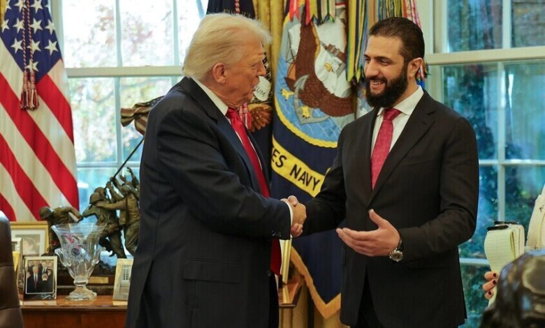 ترامب للرئيس السوري :"ستكون قائداً عظيماً والولايات المتحدة سوف تساعد في ذلك".