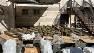 الداخلية السورية: إحباط تهريب ألغـ.ام حربية إلى "حـ.زب الله"