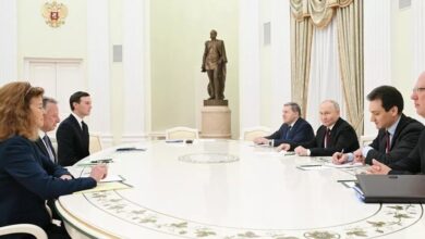 بوتين يستقبل مبعوثي ترامب وكوشنر في موسكو: محادثات استمرت خمس ساعات واعتُبرت مثمرة