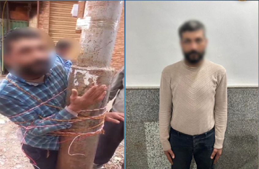 مصر... الأهالي يربطون لصًا على عامود إنارة في الدقهلية والشرطة تتدخل