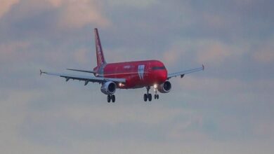 هبوط آمن لطائرة روسية بعد حريق في محركها بمطار دوموديدوفو 2 هبوط آمن لطائرة روسية بعد حريق في محركها بمطار دوموديدوفو