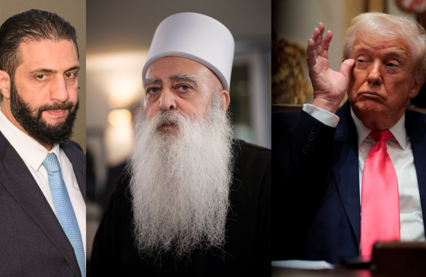 زعيم الطائفة الدرزية في إسرائيل يحذر من تأثير حماية ترامب للرئيس السوري على الأقليات في سوريا