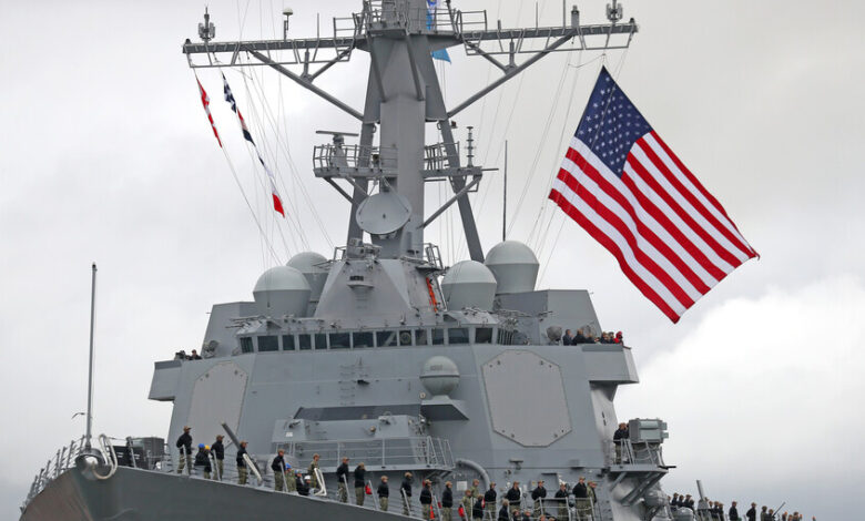 المدمرة الأمريكية "USS توماس هودنر" تنضم لقوات واشنطن في البحر الكاريبي