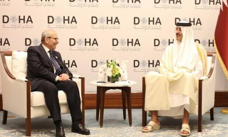 رئيس الحكومة اللبنانية نواف سلام يلتقي أمير قطر والرئيس السوري على هامش منتدى الدوحة 2025