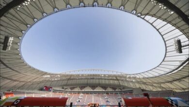 البحرين تواجه الجزائر اليوم في الجولة الثانية لكأس العرب 2025 بملعب خليفة الدولي 7 البحرين تواجه الجزائر اليوم في الجولة الثانية لكأس العرب 2025 بملعب خليفة الدولي