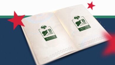 سوريا تطرح ختمًا تذكاريًا على جوازات السفر بمناسبة "عيد التحرير"