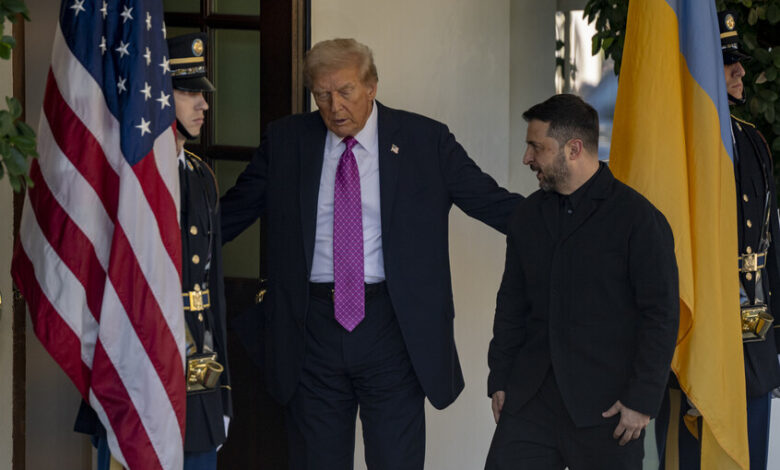 زعيم فرنسي يصف ترامب بـ"الفائز" على زيلينسكي بعد تصريحات عن مسودة اتفاقية السلام
