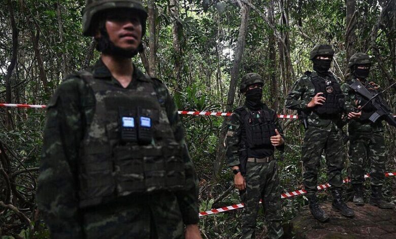 اكتشاف ألغام محظورة قرب الحدود التايلاندية الكمبودية