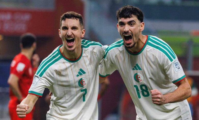تأهل الجزائر إلى ربع نهائي كأس العرب بفوز حاسم على العراق 1 تأهل الجزائر إلى ربع نهائي كأس العرب بفوز حاسم على العراق