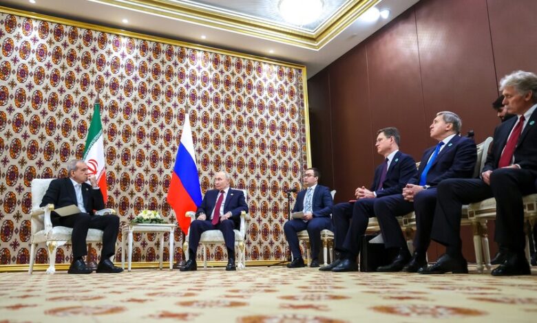 بوتين: التبادل التجاري بين روسيا وإيران يواصل النمو والتعاون الاستراتيجي يدخل مرحلة جديدة 1 بوتين: التبادل التجاري بين روسيا وإيران يواصل النمو والتعاون الاستراتيجي يدخل مرحلة جديدة