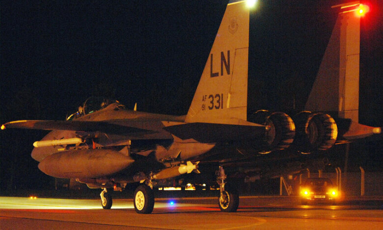 القيادة المركزية الأمريكية تنشر لقطات لبدء عملية واسعة ضد داعش في سوريا