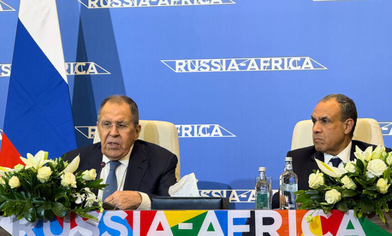 روسيا وإفريقيا ترفضان العقوبات الأحادية في مؤتمر الشراكة بالقاهرة 1 روسيا وإفريقيا ترفضان العقوبات الأحادية في مؤتمر الشراكة بالقاهرة