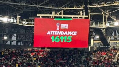 ألف متفرج حضرو مباراة الجزائر والسودان في كأس أمم إفريقيا بالمغرب