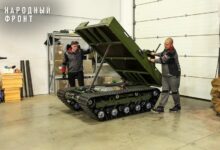 طلاب عسكريون روس يطورون مجمعا روبوتيا برمائيا فريدا