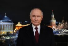 بوتين يتوجه برسالة رأس السنة لمواطني روسيا ويثني على المشاركين في العملية العسكرية