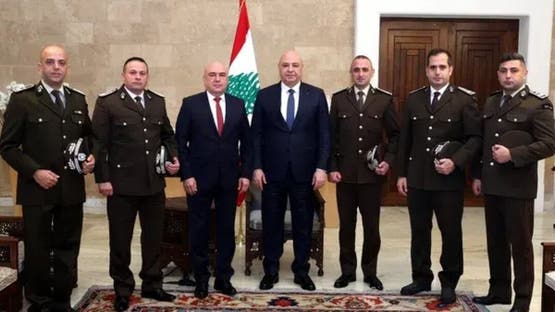 الرئيس اللبناني: الجيش هو الضامن الوحيد لأمن البلاد واستقرارها