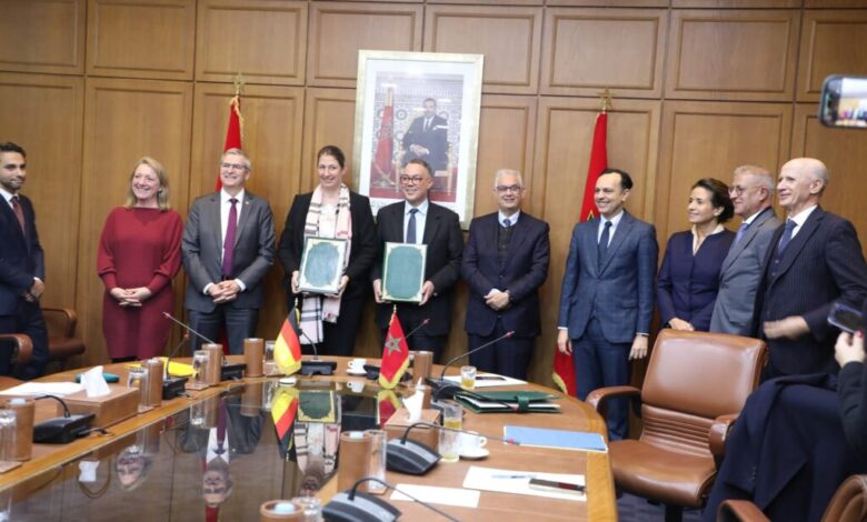المغرب والبنك الألماني للتنمية يوقعان اتفاقيات تمويل بـ450 مليون أورو