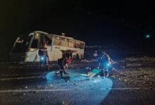 إصابة 37 شخصاً في انقلاب حافلة نقل مسافرين جنوب شرق الجزائر