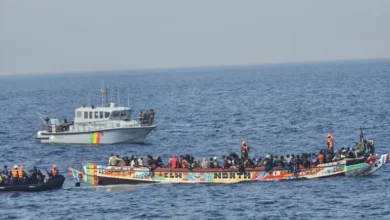 12 قتـ. ـيلاً في غرق قارب مهاجرين قبالة سواحل السنغال