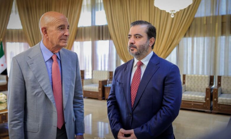 وزير الخارجية السوري يستقبل المبعوث الأمريكي الخاص إلى سوريا