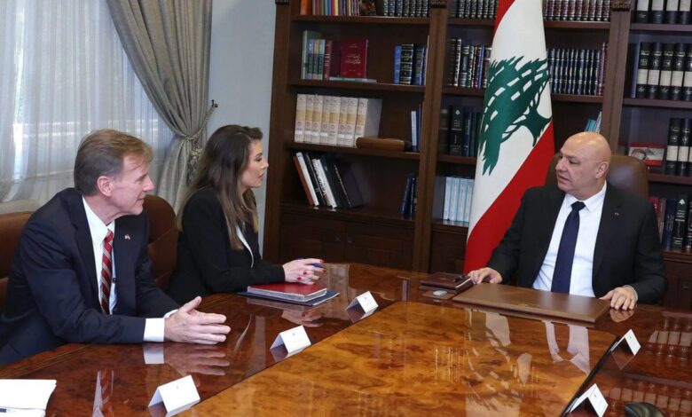 الرئاسة اللبنانية: روسيا تجدد دعمها للبنان بشأن التفاوض مع إسرائيل