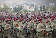 عروض عسكرية في سوريا في الذكرى الأولى لرحيل حكومة الأسد