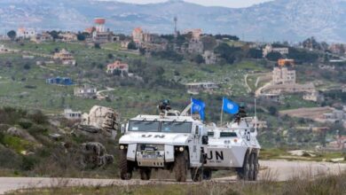 اليونيفيل: إطلاق نار إسرائيلي يستهدف قواتنا جنوب لبنان 2 اليونيفيل: إطلاق نار إسرائيلي يستهدف قواتنا جنوب لبنان