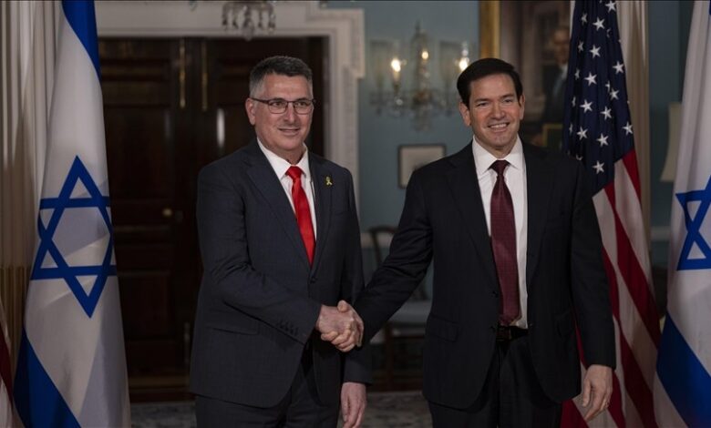 وزير الخارجية الإسرائيلي: أجريت محادثات جيدة مع نظيري الأمريكي في واشنطن حول الفرص والتحديات في الشرق الأوسط 1 وزير الخارجية الإسرائيلي: أجريت محادثات جيدة مع نظيري الأمريكي في واشنطن حول الفرص والتحديات في الشرق الأوسط