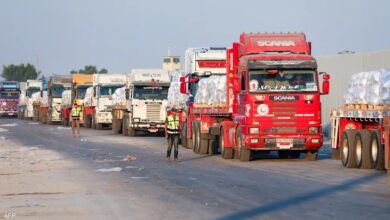 المكتب الإعلامي الحكومي بغزة: تصريحات السفير الأمريكي بالأمم المتحدة بشأن دخول 600 شاحنة يوميا مضللة 2 المكتب الإعلامي الحكومي بغزة: تصريحات السفير الأمريكي بالأمم المتحدة بشأن دخول 600 شاحنة يوميا مضللة