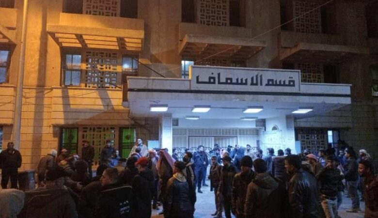 سوريا.. كارثة في حفل زفاف بدرعا.. انفجار قنبلة يوقع 33 جريحًا ويتسبب ببتر ساق أحدهم 1 سوريا.. كارثة في حفل زفاف بدرعا.. انفجار قنبلة يوقع 33 جريحًا ويتسبب ببتر ساق أحدهم