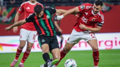 الكاف يدين أحداث شغب مباراة الجيش الملكي المغربي والأهلي المصري