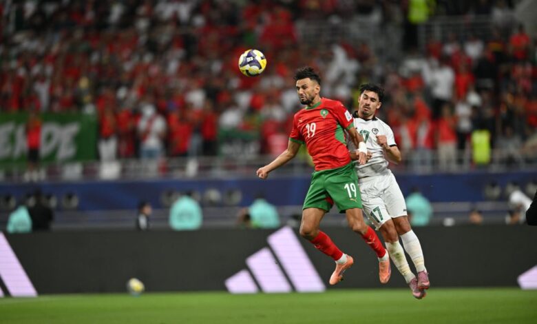 المغرب يهزم سوريا ويتأهل إلى نصف نهائي كأس العرب بقطر 1 المغرب يهزم سوريا ويتأهل إلى نصف نهائي كأس العرب بقطر