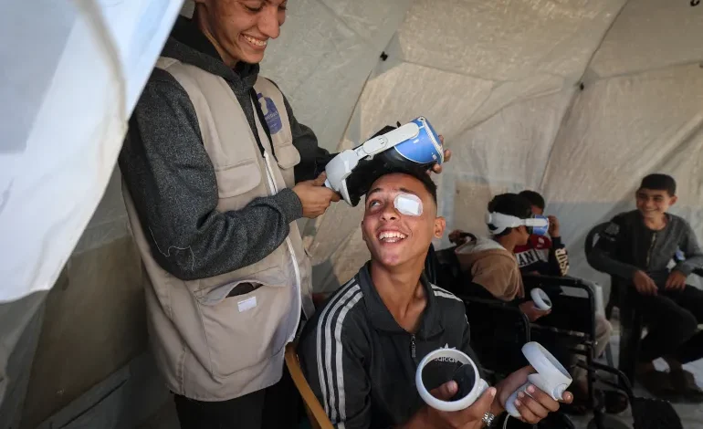 مبادرة في غزة تستخدم الواقع الافتراضي لعلاج الأطفال المتأثرين بالحرب