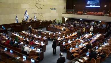 الكنيست يوافق بالقراءة الأولى على اقتراح لبيد لتبني خطة ترامب بشأن غزة