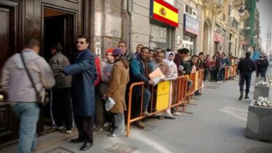 المغاربة يتصدرون قائمة الأجانب المقيمين في إسبانيا