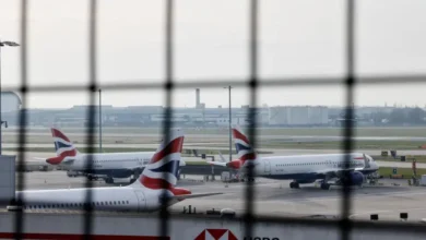 بريطانيا.. حادث أمني في موقف سيارات بمطار هيثرو بلندن 3 بريطانيا.. حادث أمني في موقف سيارات بمطار هيثرو بلندن