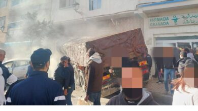 حادث مأساوي في الفنيدق بالمغرب: 3 قتلى و8 جرحى بعد اصطدام شاحنة بمقهى شعبي