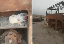 العراق :العثور على رضيع متروك على طريق دولي بين ذي قار والبصرة